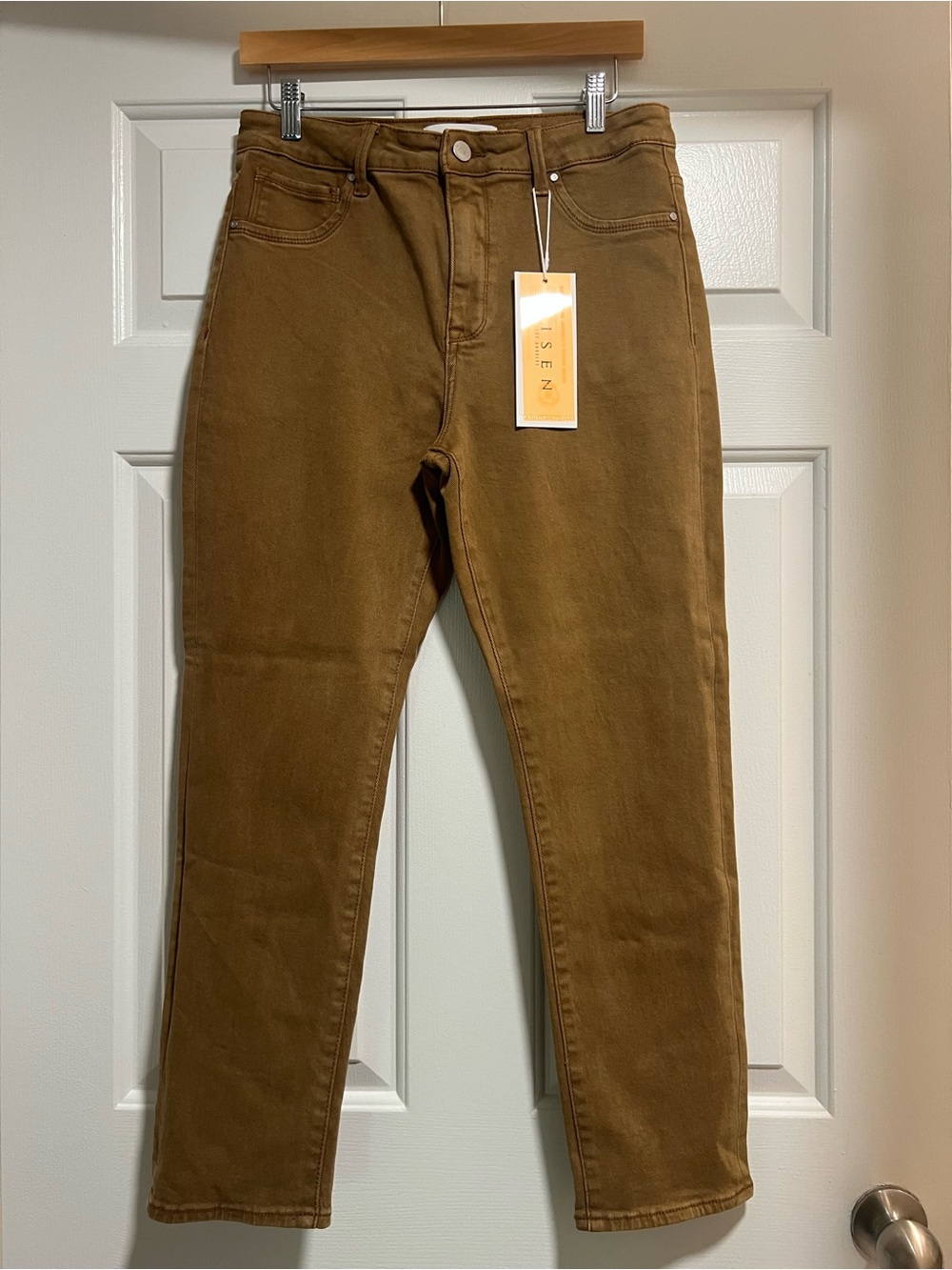 Risen Women’s Skinny Jeans in Brown